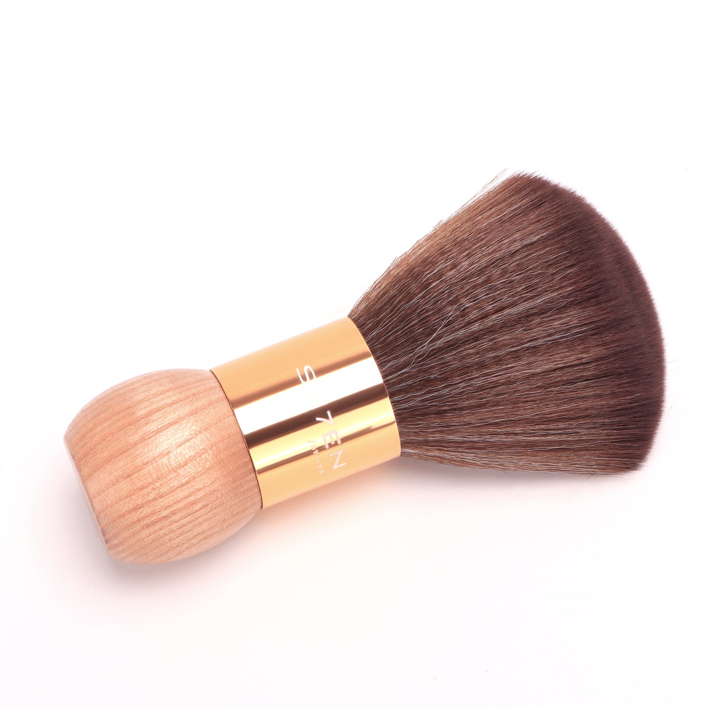 Se7en Styles Gold Wooden Neck Brush